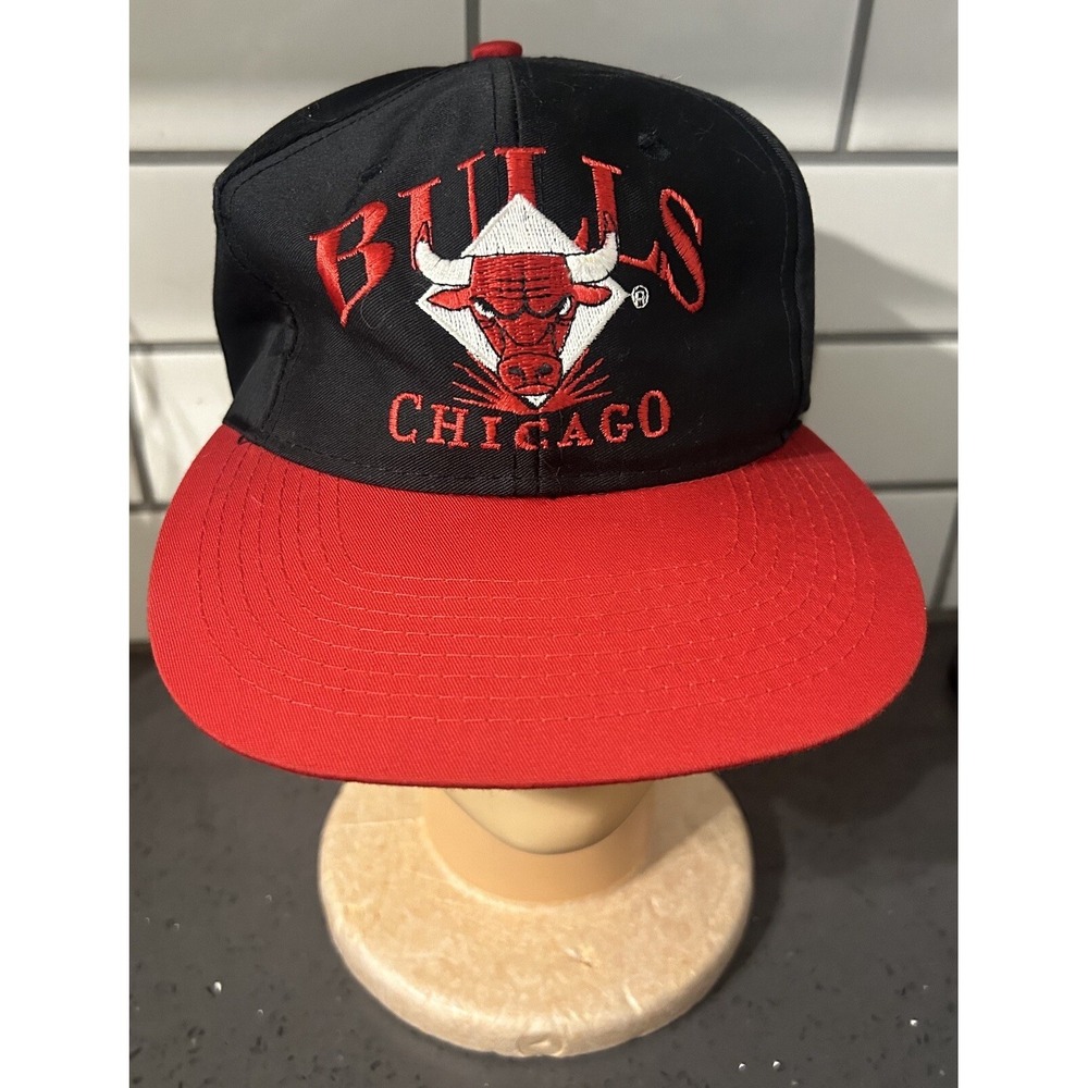 Chicago Bulls Vintage‎ Licensed AJD Signature Snapback Hat Cap NBA Official